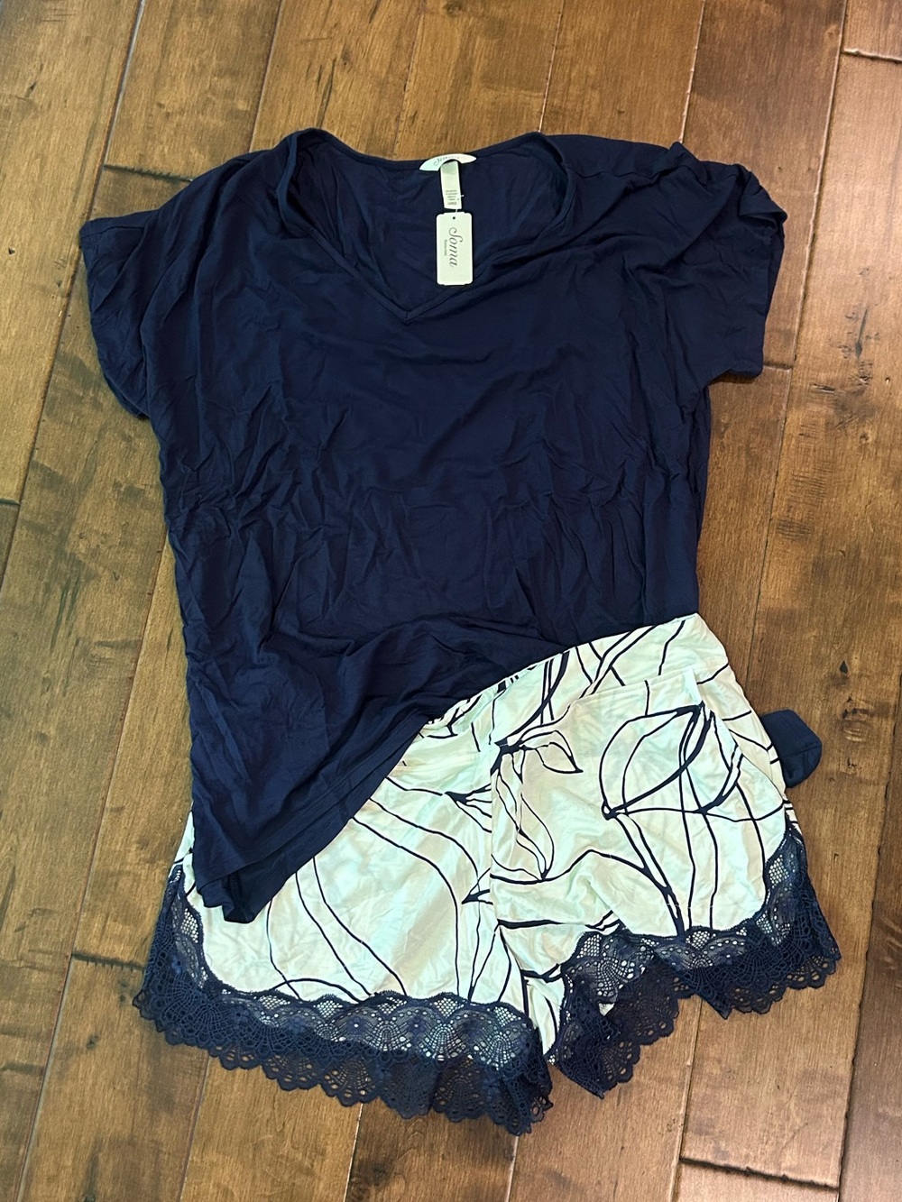 NWT Soma Cool Nights 2 piece short set